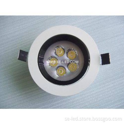 anti-dazzle high power round 5w led ceiling lighting with best offer